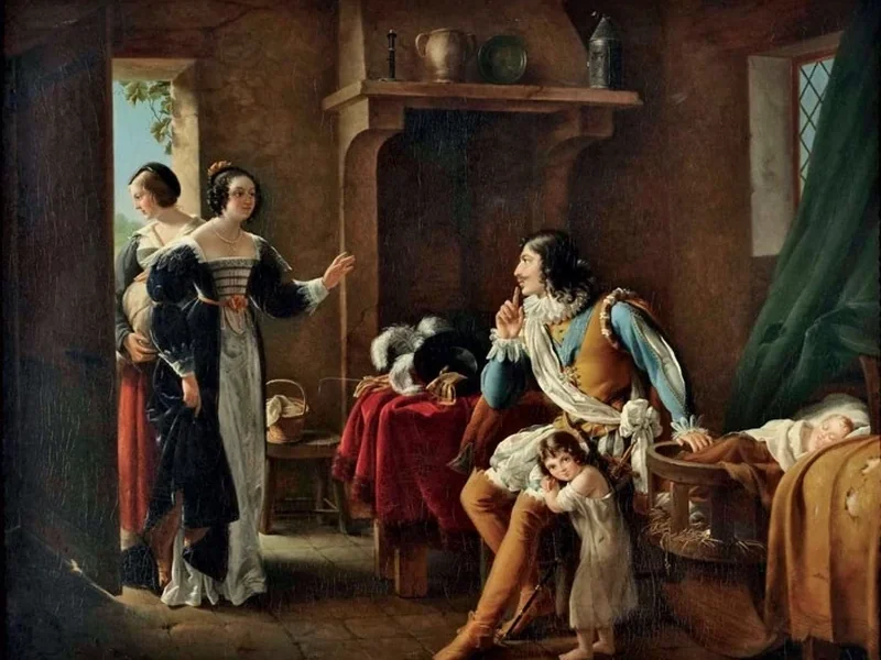 1783-Eugénie Servières - Luigi XIII e Mademoiselle de La Fayette